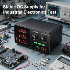KUAIQU 300W Laboratory DC Power Supply SPPS-G605 60V 5A with 4-Digit Display for Industrial Electronics Testing