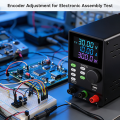 KUAIQU 30V 10A 300W DC Test Supply SPPS3010D with Encoder Adjustment for Electronic Assembly Testing