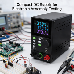 KUAIQU 30V 10A 300W DC Test Supply SPPS3010D with Encoder Adjustment for Electronic Assembly Testing