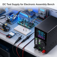 KUAIQU 30V 10A 300W DC Test Supply SPPS3010D with Encoder Adjustment for Electronic Assembly Testing