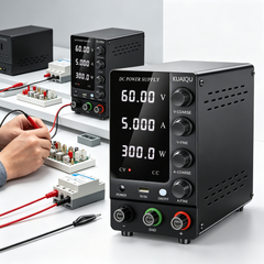 KUAIQU 48V System Testing SPS-C605 Regulated DC Power Supply DC Power Source 0-60V 0-5A 300W with CV/CC