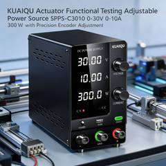 KUAIQU Actuator Functional Testing Adjustable Power Source SPPS-C3010 0-30V 0-10A 300W with Precision Encoder Adjustment