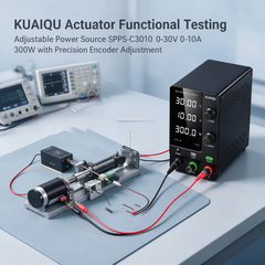 KUAIQU Actuator Functional Testing Adjustable Power Source SPPS-C3010 0-30V 0-10A 300W with Precision Encoder Adjustment