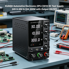 KUAIQU Automotive Electronics SPS-C3010 DC Test Supply 24V 0-30V 0-10A 300W with Output ON/OFF