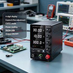 KUAIQU Automotive Electronics SPS-C3010 DC Test Supply 24V 0-30V 0-10A 300W with Output ON/OFF