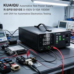 KUAIQU Automotive Test Power Supply R-SPS15010S 0-150V 0-10A 1500W with OVP for Automotive Electronics Testing