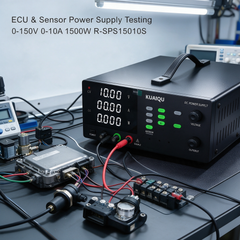 KUAIQU Automotive Test Power Supply R-SPS15010S 0-150V 0-10A 1500W with OVP for Automotive Electronics Testing