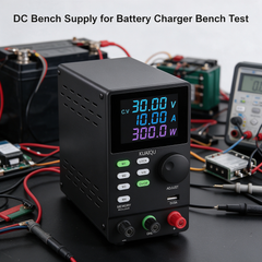 KUAIQU Battery Charger Testing DC Bench Power Supply SPPS3010D 30V 10A 300W with M1-M4 Memory