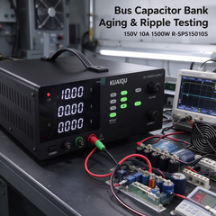KUAIQU DC Link Power Supply R-SPS15010S 150V 10A 1500W with OCP & OVP for DC Link Capacitor Testing
