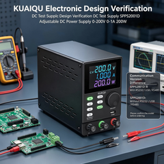 KUAIQU Electronic Design Verification DC Test Supply SPPS2001D Adjustable DC Power Supply 0-200V 0-1A 200W