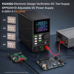 KUAIQU Electronic Design Verification DC Test Supply SPPS2001D Adjustable DC Power Supply 0-200V 0-1A 200W