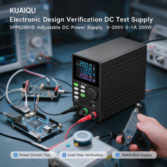KUAIQU Electronic Design Verification DC Test Supply SPPS2001D Adjustable DC Power Supply 0-200V 0-1A 200W
