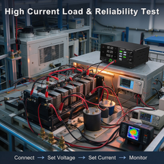 KUAIQU High Current 30V 30A 900W R-SPS3030S DC Power Supply with OCP OVP for Power Electronics Testing