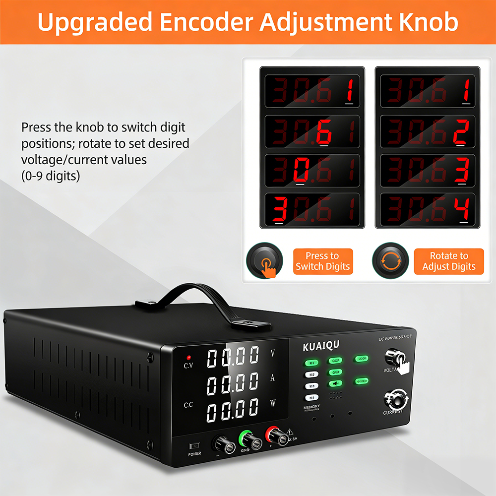 KUAIQU High Power Programmable DC Power Supply 