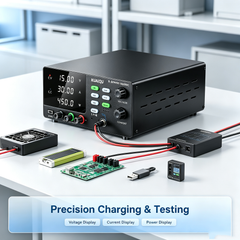 KUAIQU R-SPS1530C 15V 30A 450W Battery Charging Power Supply with OCP for Battery-Powered Systems