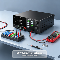 KUAIQU R-SPS1530C 15V 30A 450W DC Power Supply with Battery Charging Function and OCP