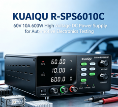 KUAIQU R-SPS6010C 60V 10A High Voltage DC Power Supply for Automotive Electronics Testing