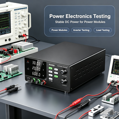 KUAIQU R-SPS3020C 30V 20A 600W Regulated DC Power Supply with OCP for Power Electronics Testing