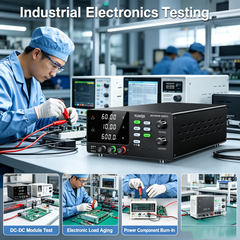KUAIQU R-SPS6010C 60V 10A 600W Bench Supply with 4-Digit Display for Industrial Testing
