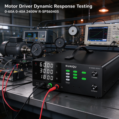 KUAIQU R-SPS6040S Motor Drive Power Supply 0-60V 0-40A 2400W with Output ON/OFF for DC Motor Drive Testing