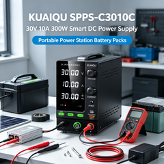 KUAIQU SPPS-C3010C 30V 10A 300W Smart DC Power Supply for Portable Power Station Battery Pack