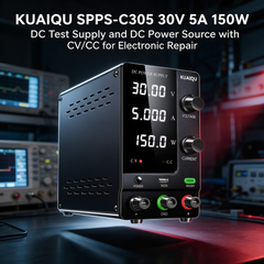 KUAIQU SPPS-C305 30V 5A 150W DC Test Supply and DC Power Source with CV/CC for Electronic Repair
