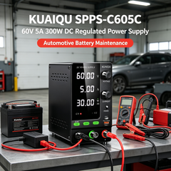 KUAIQU SPPS-C605C 60V 5A 300W Adjustable DC Power Supply for Drone &UAV Battery Charging