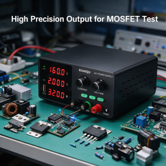 KUAIQU SPPS-G1602 0-160V 0-2A Adjustable Bench Supply DC Power Supply for MOSFET Testing