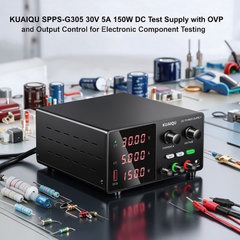 KUAIQU SPPS-G305 Laboratory DC Power Supply 0-30V 0-5A  with OCP OVP for Electronic Component Testing