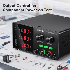 KUAIQU SPPS-G305 Laboratory DC Power Supply 0-30V 0-5A  with OCP OVP for Electronic Component Testing