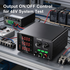 KUAIQU SPPS-G605 48V System Testing DC Power Supply 0-60V 0-5A with Output ON/OFF Control