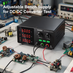 KUAIQU SPPS-G605 60V 5A 300W Adjustable DC Power Supply and Bench Supply for DC-DC Converter Testing