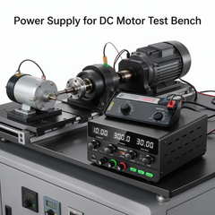 KUAIQU SPPS-H3010 24V 30V 10A 300W Adjustable DC Power Supply with Encoder Knob Adjustment for DC Motor Testing