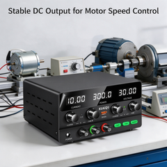 KUAIQU SPPS-H3010 24V 30V 10A 300W Adjustable DC Power Supply with Encoder Knob Adjustment for DC Motor Testing