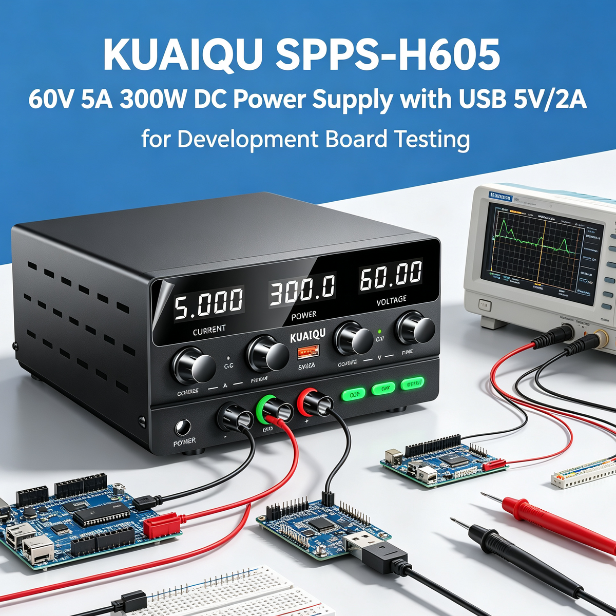 KUAIQU SPPS-H605 60V 5A 300W DC Power Supply&nbsp;