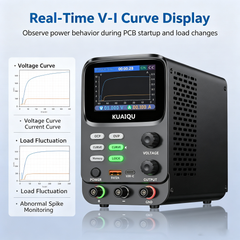 KUAIQU SPPS-K3010 30V 10A Lab Power Supply for BLDC Motor Testing