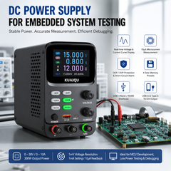 KUAIQU SPPS-K3010 30V 10A Lab Power Supply for Embedded System Testing