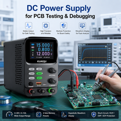 KUAIQU SPPS-K3010 30V 10A Precision DC Power Supply for PCB Testing & Debugging with Dual Curve Display