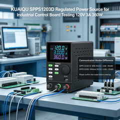 KUAIQU SPPS1203D Regulated Power Source for Industrial Control Board Testing 120V 3A 360W