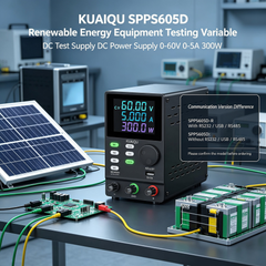 KUAIQU SPPS605D Renewable Energy Equipment Testing Variable DC Test Supply DC Power Supply 0-60V 0-5A 300W