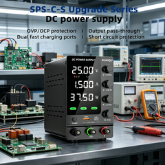 KUAIQU SPS-C1203S 120V 3A 360W Adjustable DC Test Source with OVP for Power Conversion Testing