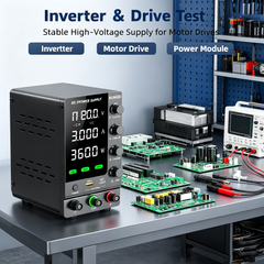 KUAIQU SPS-C1203S 120V 3A 360W Precision DC Test Supply for Power Electronics Testing