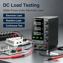 KUAIQU SPS-C3010S 30V 10A 300W Bench DC Supply with Precision Encoder for DC Load Testing