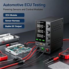 KUAIQU SPS-C3010S 30V 10A 300W DC Bench Power Source with OCP for Automotive Electronics Testing