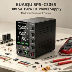 KUAIQU SPS-C305S 30V 5A 150W DC Power Supply for Electronic Component Testing