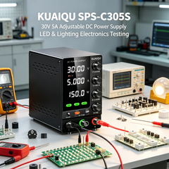 KUAIQU SPS-C305S 30V 5A Adjustable DC Power Supply