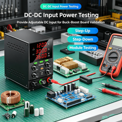 KUAIQU SPS1203C 120V 3A 360W DC Bench Power Supply for Buck-Boost Testing