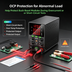 KUAIQU SPS1203C 120V 3A 360W DC Bench Power Supply for Buck-Boost Testing