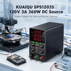 KUAIQU SPS1203S 120V 3A 360W  DC Source with Stable Output for Semiconductor Testing