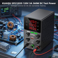 KUAIQU SPS1203S 120V 3A 360W DC Test Power with Voltage Control for DC-DC Converter Testing